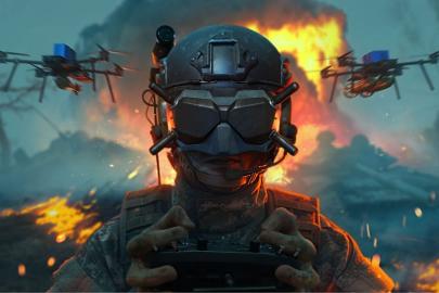 Denemek için drone savaşı: Simülatör cephe eğitimini eve getiriyor