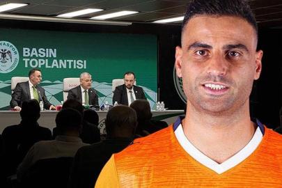 Deniz Türüç resmen Konyaspor'da! Transferi başkan açıkladı...