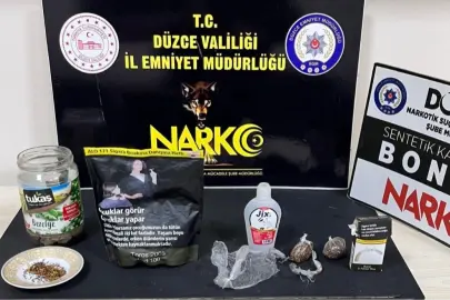 Düzce'de uyuşturucu operasyonu: 1 tutuklama