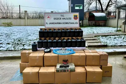 Düzce'de yılbaşı öncesi dev alkol operasyonu!