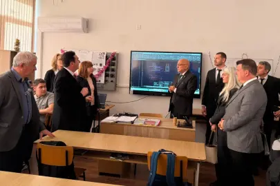 Edirne Keşan'dan kardeş okul projesi kapsamında Bulgaristan'a eğitim ziyareti