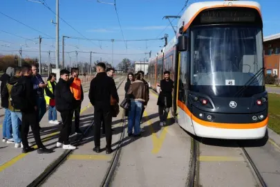 Eskişehir’de ESTÜ öğrencileri ESTRAM’da teknik eğitim aldı