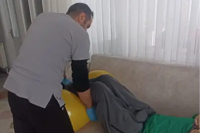 Gaziantep Büyükşehir’den evde fizik tedavi hizmeti