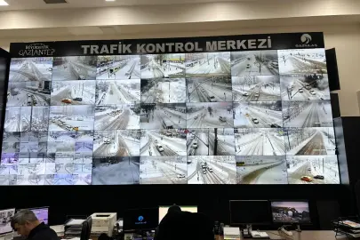 Gaziantep’te karla mücadele yapay zeka destekli yürütülüyor