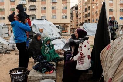 Gazze'de 2 aylık bebek soğuktan öldü