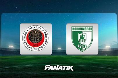 Gençlerbirliği - Bodrum FK maçı ne zaman, saat kaçta, hangi kanalda? (Ziraat Türkiye Kupası)
