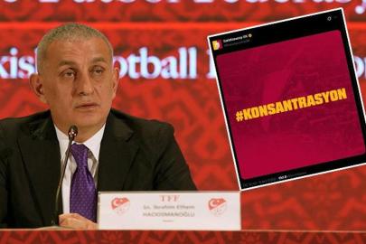 Hacıosmanoğlu konuştu, Galatasaray'dan paylaşım geldi: Konsantrasyon