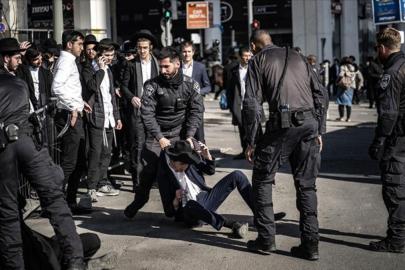 İsrail'de 8 Ultra-Ortodoks Yahudi gözaltına alındı