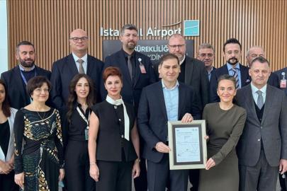 İstanbul Havalimanı'na 'İş Sürekliliği Yönetim Sistemi Sertifikası' verildi