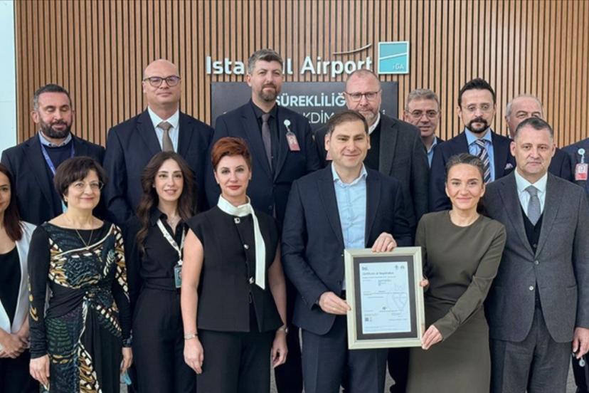 İstanbul Havalimanı'na 'İş Sürekliliği Yönetim Sistemi Sertifikası' verildi