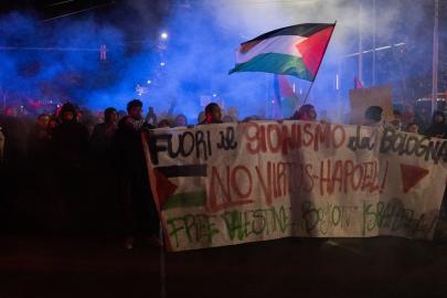 İtalya'da İsrail takımı Hapoel Tel Aviv protesto edildi