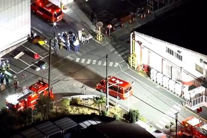 Japonya'da bir fabrikada bıçaklı ve kimyasal saldırıda bir düzineden fazla kişi yaralandı