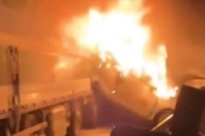 Japonya'da zincirleme trafik kazası: 50 araç birbirine girdi