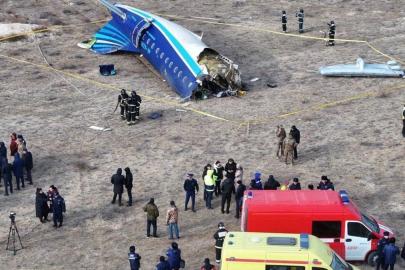 Kazakistan'da düşen Azerbaycan yolcu uçağına ait ara rapor çıktı