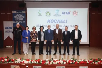 Kocaeli Çayırova’da ‘Mahalle Halkı Afetlere Hazırlık Eğitimi’ programı başladı