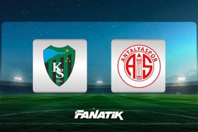 Kocaelispor-Antalyaspor maçı ne zaman, saat kaçta, hangi kanalda canlı yayınlanacak? (Muhtemel 11'ler)