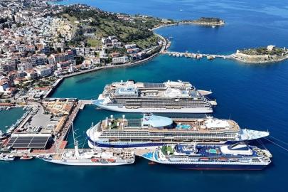 Kuşadası 2025'i 617 kruvaziyer seferle tamamladı