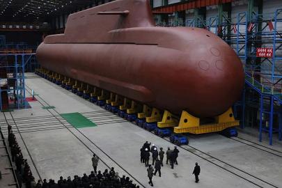 Kuzey Kore nükleer enerjiyle çalışan ilk denizaltısında ilerleme kaydetti