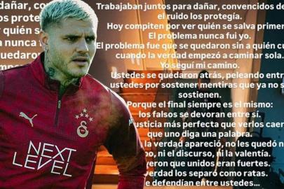 Mauro Icardi'den kafa karıştıran paylaşım! Uzun uzun anlattı...
