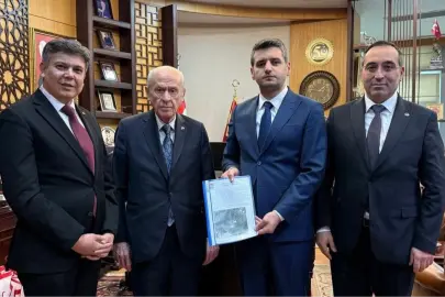 MHP'den Bozüyük–Söğüt karayolu için Ankara teması... Bahçeli'den yakın takip sözü