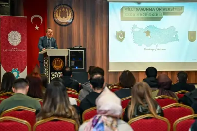 Milli Savunma Üniversitesi tanıtımı Bursa'da gerçekleştirildi