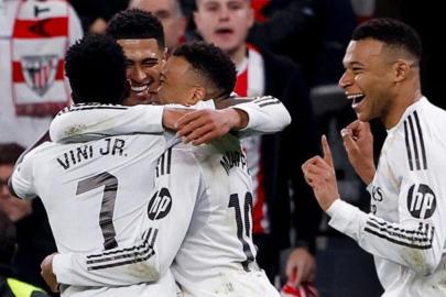 (ÖZET) Kylian Mbappe şov yaptı! Real Madrid 3 puanı 3 golle aldı | Athletic Bilbao - Real Madrid maç sonucu: 0-3