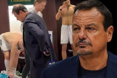 Panathinaikos başantrenörü Ergin Ataman'dan Olympiacos'a Fenerbahçe göndermesi!