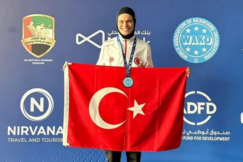 Sakaryalı kick boksçu Dünya 3’üncüsü oldu