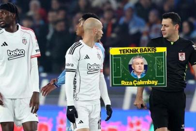 Teknik direktör Rıza Çalımbay'dan Trabzonspor-Beşiktaş maçına teknik bakış: 'Şanssızlıklar gecesi'