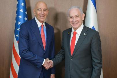 Tom Barrack, Binyamin Netanyahu ile görüştü