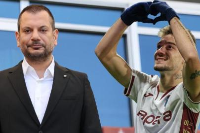 Trabzonspor Başkanı Ertuğrul Doğan'dan Beşiktaş ve Ernest Muçi açıklaması