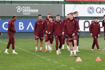 Trabzonspor, Vanspor maçı hazırlıklarını tamamladı