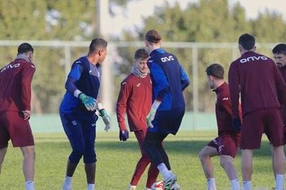 Trabzonspor'da Gençlerbirliği hazırlıkları başladı