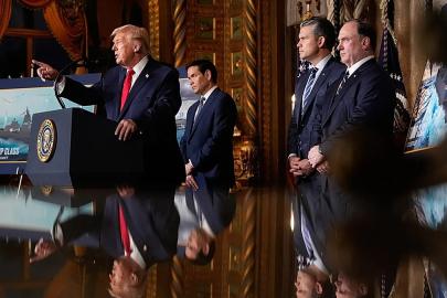 Trump yeni savaş gemisini duyurdu: 'Şimdiye kadar inşa edilmiş tüm savaş gemilerinden 100 kat daha güçlü'