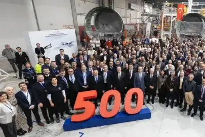 TUSAŞ üretim kapasitesini hızla arttırıyor: Airbus'a 500'üncü A320 sevkiyatı