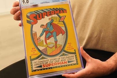 ABD'de Superman'in nadir kopyası rekor fiyata satıldı