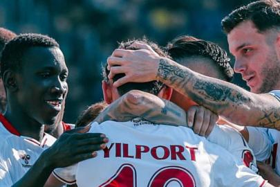 Aliağa-Samsunspor maçında 8 gol!