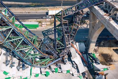 Bangkok yakınında bir vinç daha çöktü: Tayland'da güvenlik endişesi