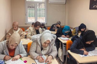 Batman'da kadınlara yönelik okuma yazma kursu