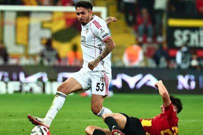 Beşiktaş'ın yıldızı Kayserispor maçında yok!