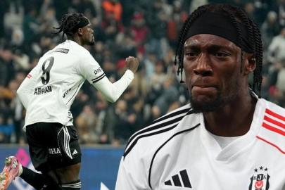 Beşiktaş'ta Abraham'la yollar ayrılıyor! İşte kazanılan bonservis bedeli