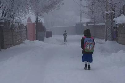 Bingöl’de  okullar yarım gün tatil edildi