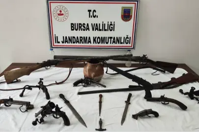 Bursa'da "Anadolu Mirası" operasyonu! Çok sayıda tarihi eser ele geçirildi
