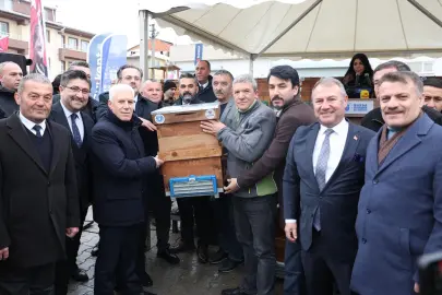 Bursa'dan dağ yöresine arı kovanı desteği