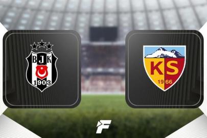 CANLI| Beşiktaş-Kayserispor maçı ne zaman saat kaçta hangi kanalda? (Muhtemel 11'ler)
