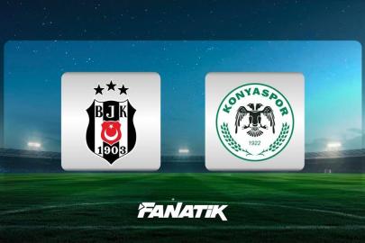 CANLI | Beşiktaş - Konyaspor maçı Canlı Anlatım - BJK KONYA maçı kadroları, skoru ve istatistikleri (Süper Lig 20. hafta maçı)