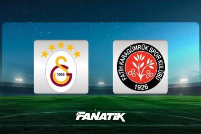 CANLI |Fatih Karagümrük - Galatasaray maçı Canlı Anlatım - FKG GS maçı kadroları, skoru ve istatistikleri (Süper Lig 19. hafta maçı)