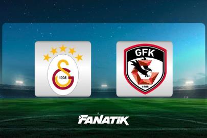 CANLI | Galatasaray - Gaziantep FK maçı Canlı Anlatım - GS GAZİANTEP maçı kadroları, skoru ve istatistikleri