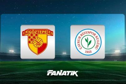 CANLI I Göztepe - Çaykur Rizespor (Süper Lig 18. hafta maçı)