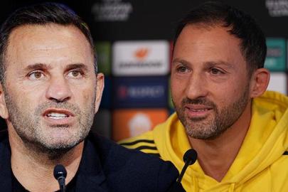 CANLI |Okan Buruk ve Domenico Tedesco Süper Kupa Finali öncesinde açıklamalarda bulunuyor...